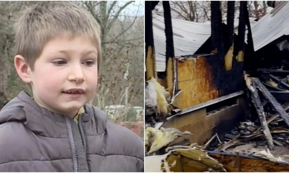 Ένας 7χρονος επέστρεψε στο φλεγόμενο σπίτι του και έσωσε την μικρή του αδερφή